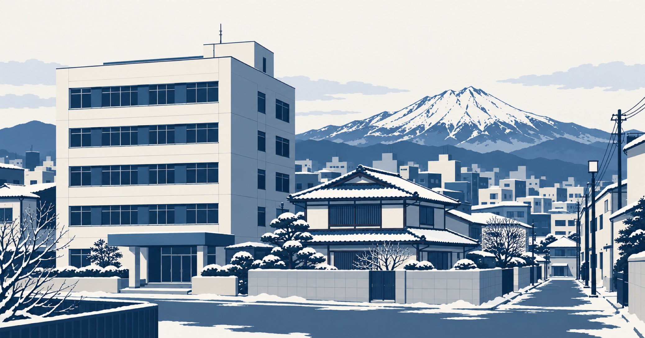 米子市会計事務所社長殺害事件を象徴する概念イラスト