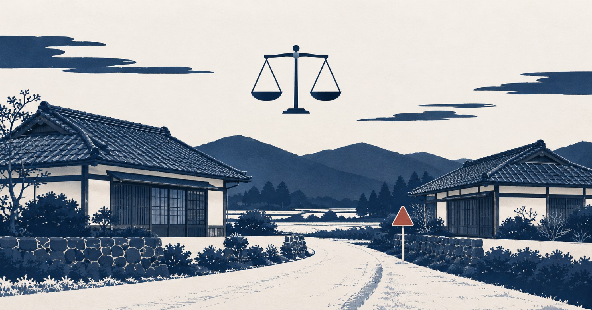日置市5人殺害事件を象徴する概念イラスト